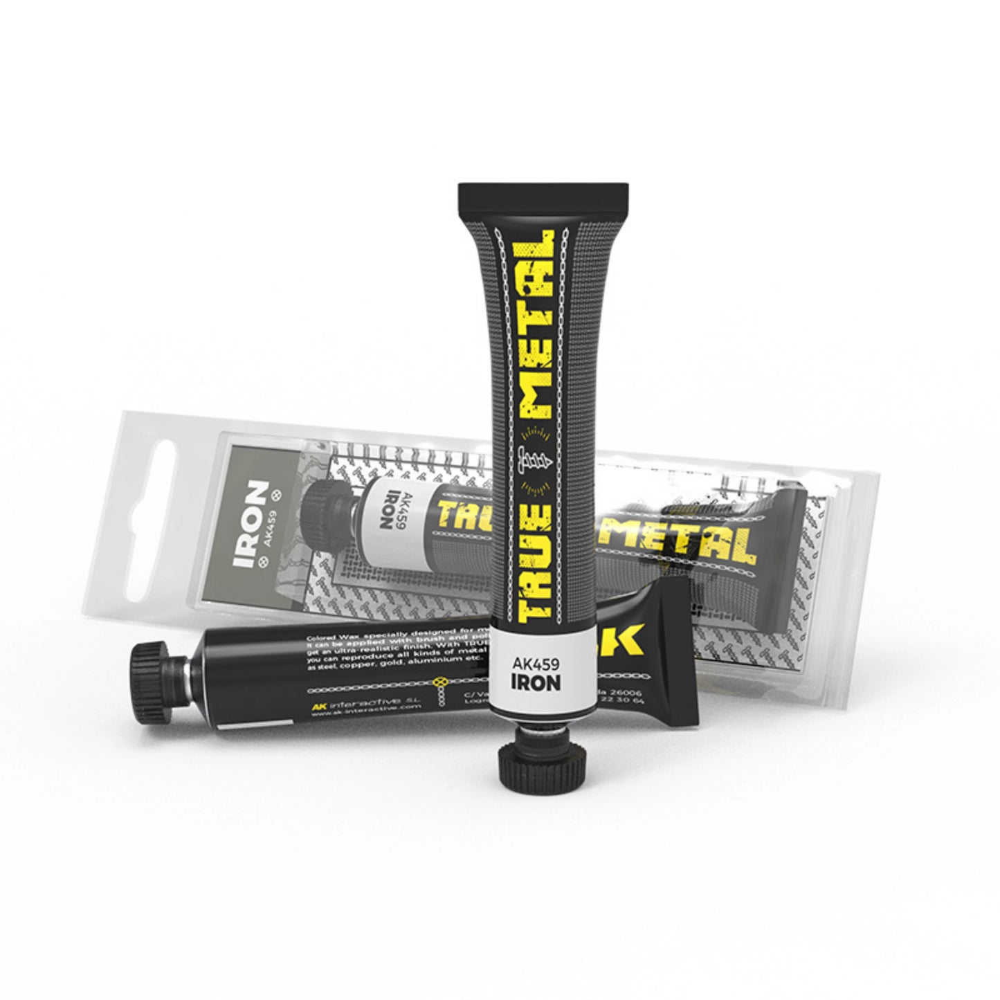 AK Interactive AK459 True Metal Iron 20ml