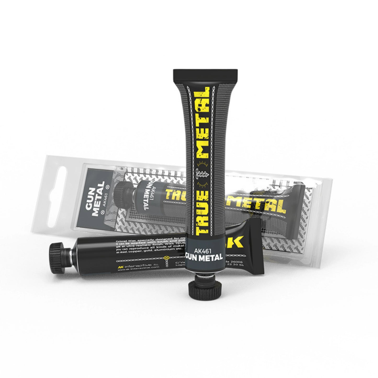 AK Interactive AK461 True Metal Gun Metal 20ml