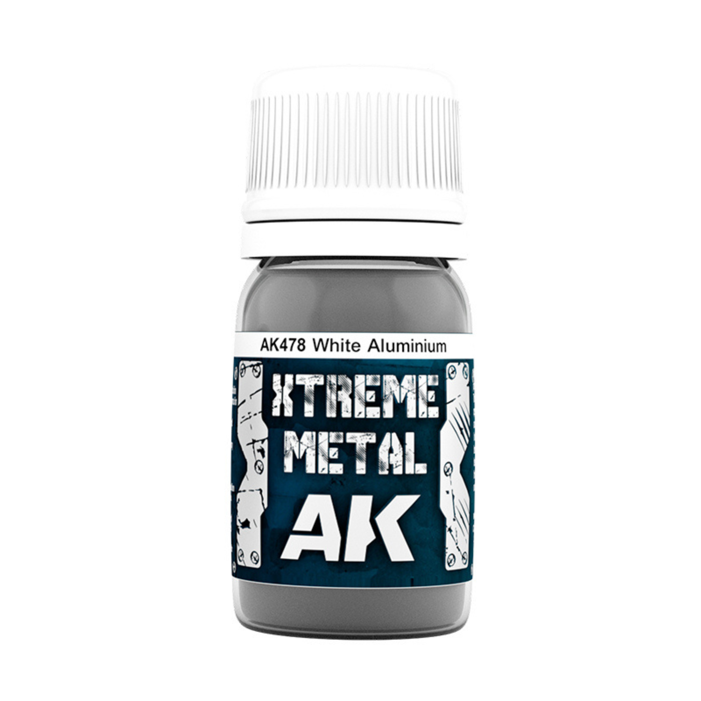 AK Interactive AK478 Xtreme Metal White Aluminium 30ml