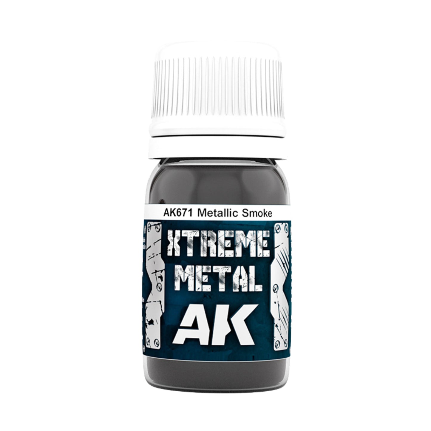 AK Interactive AK671 Xtreme Metal Smoke Metallic 30ml