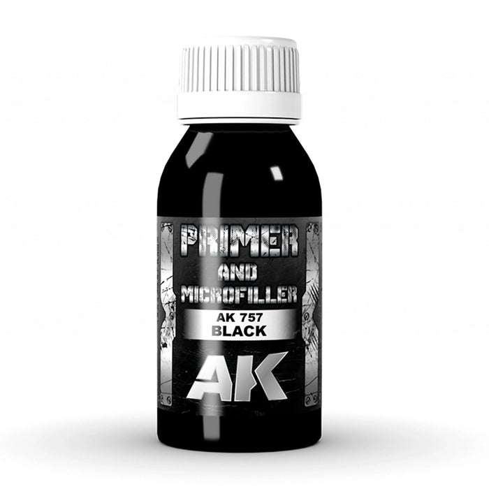 AK Interactive Black Primer and Microfiller 100ml
