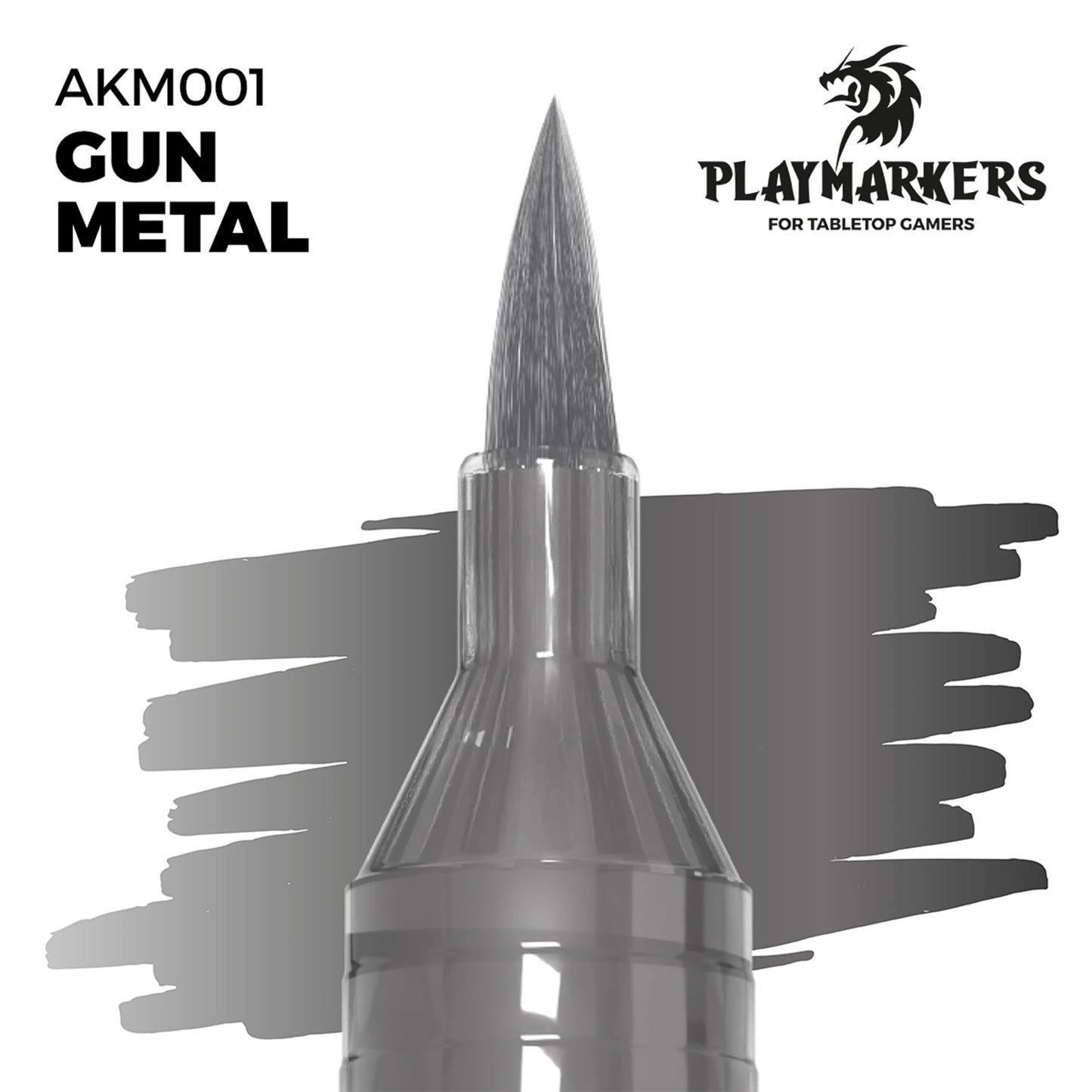 AK Interactive Playmarkers - Gunmetal