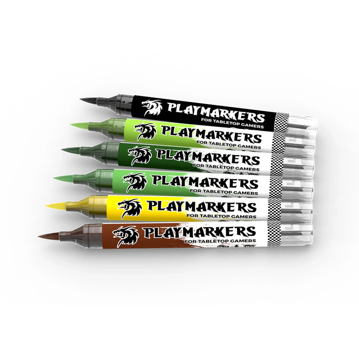 AK Interactive Playmarkers - Orcs & Goblins Set (x6)