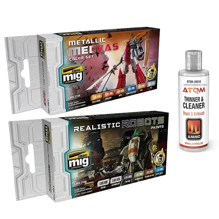 AMMO by MIG Sci-Fi Robots/Mechas Paint Set