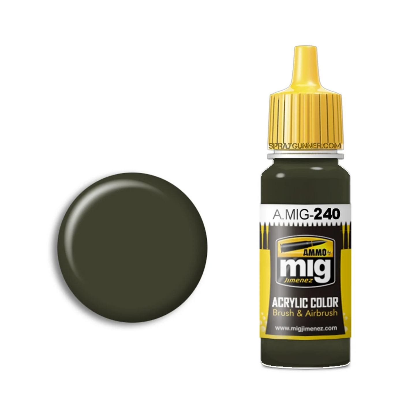 AMMO by MIG Acrylic - FS 36122 NEUTRAL GRAY