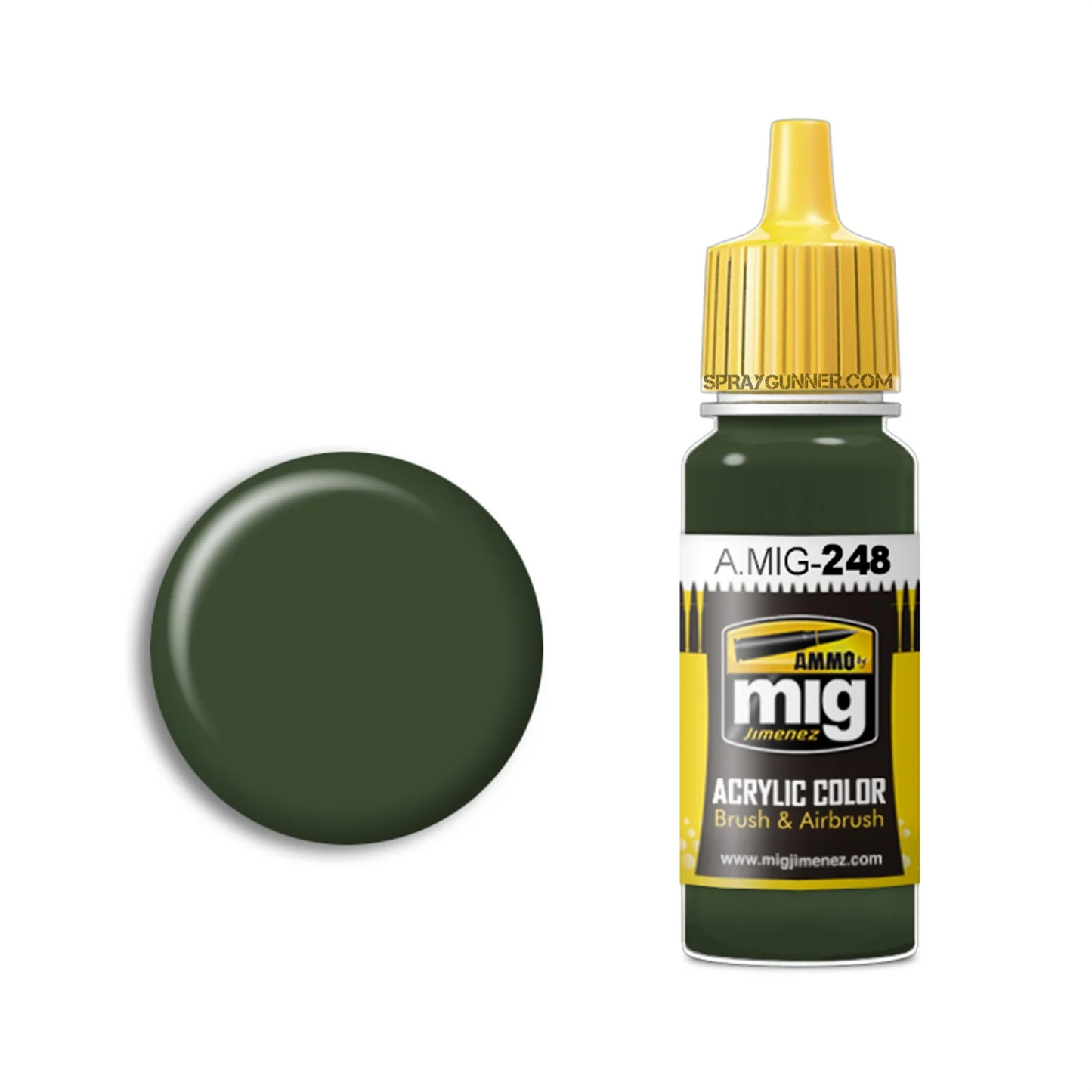 AMMO by MIG Acrylic - RLM 80 OLIVGRÜN