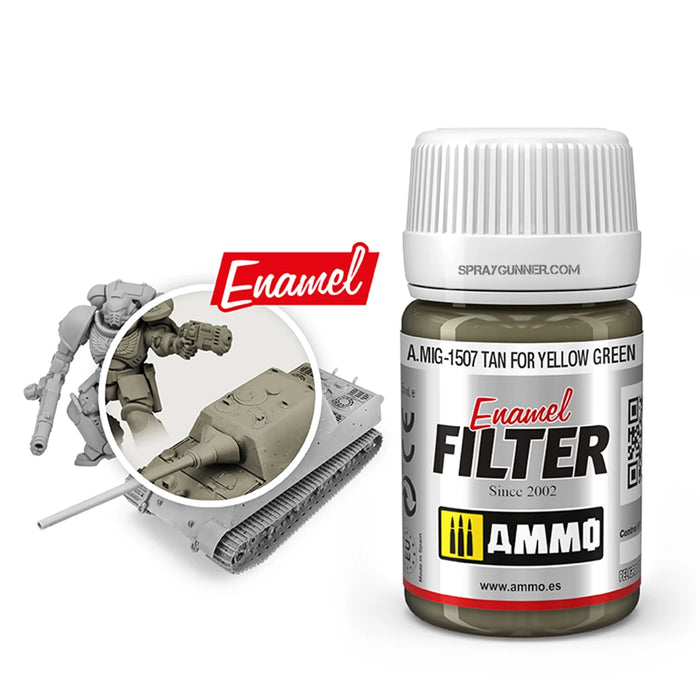 AMMO by MIG Filter Tan for Yellow Green