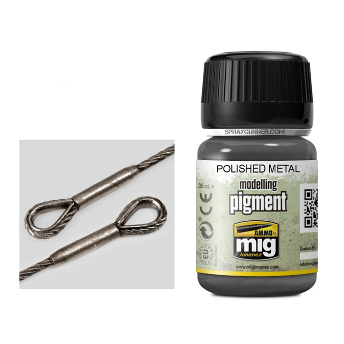 AMMO by MIG Pigments Polished Metal