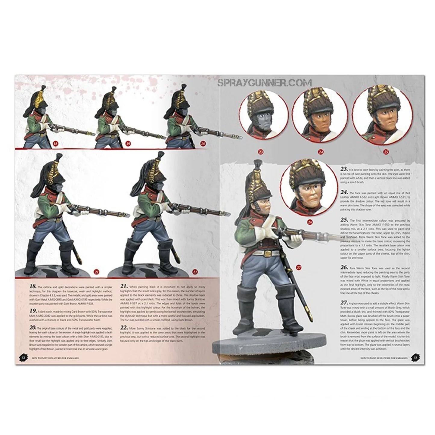 Ammo by MIG Publications How to Paint Miniatures for Wargames (English)