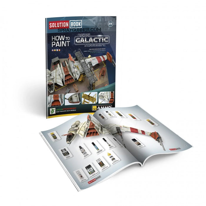 AMMO by MIG SOLUTION BOOK 28 - How to Paint Rebel Galactic Starships