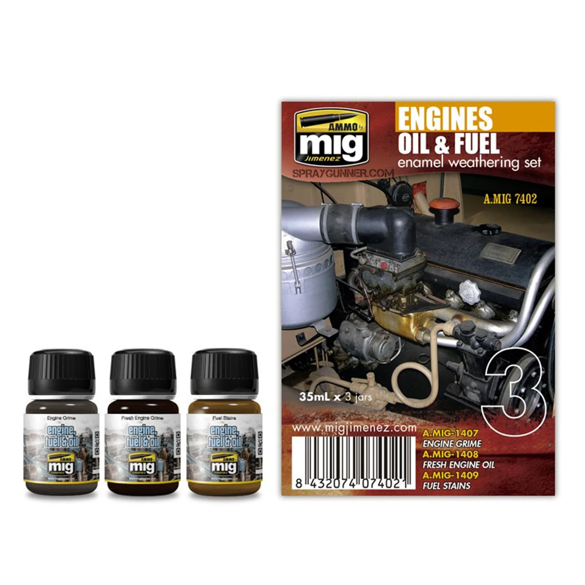 AMMO by MIG Engines Set