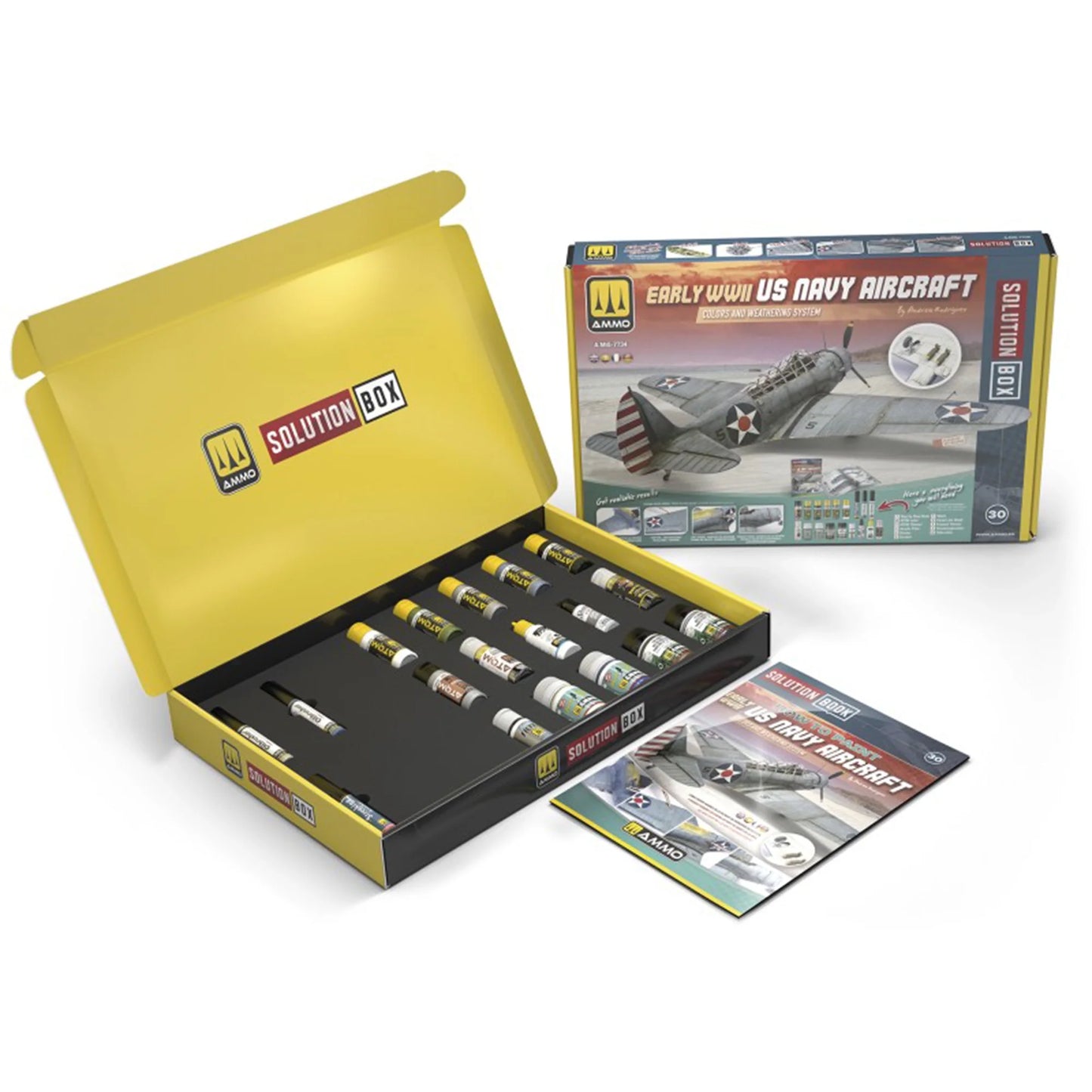 AMMO By MIG SOLUTION BOX 30 – How to paint Early WWII US Navy Aircraft