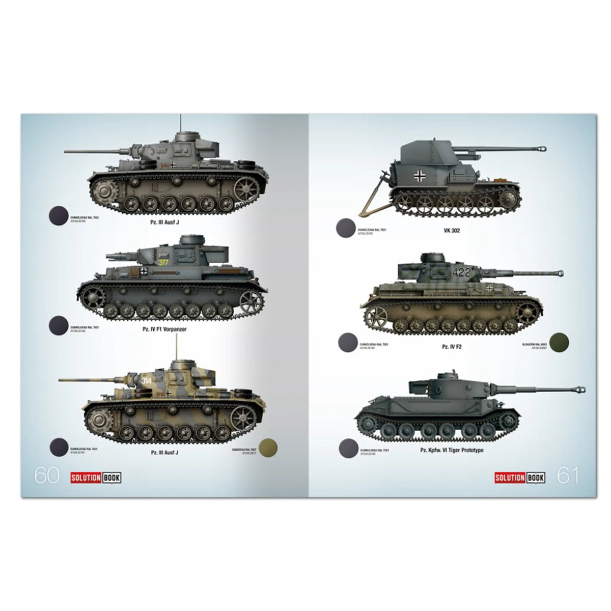 Ammo By Mig Solution Box Mini - WWII German Panzer Grey (Multilingual)