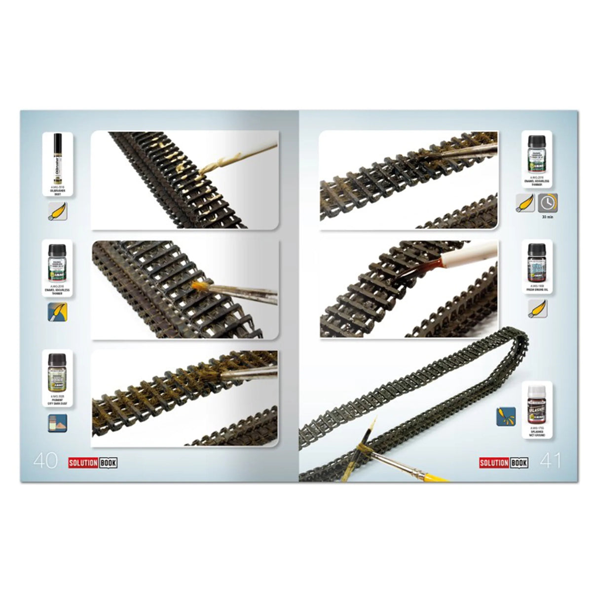 Ammo By Mig Solution Box Mini - WWII German Panzer Grey (Multilingual)