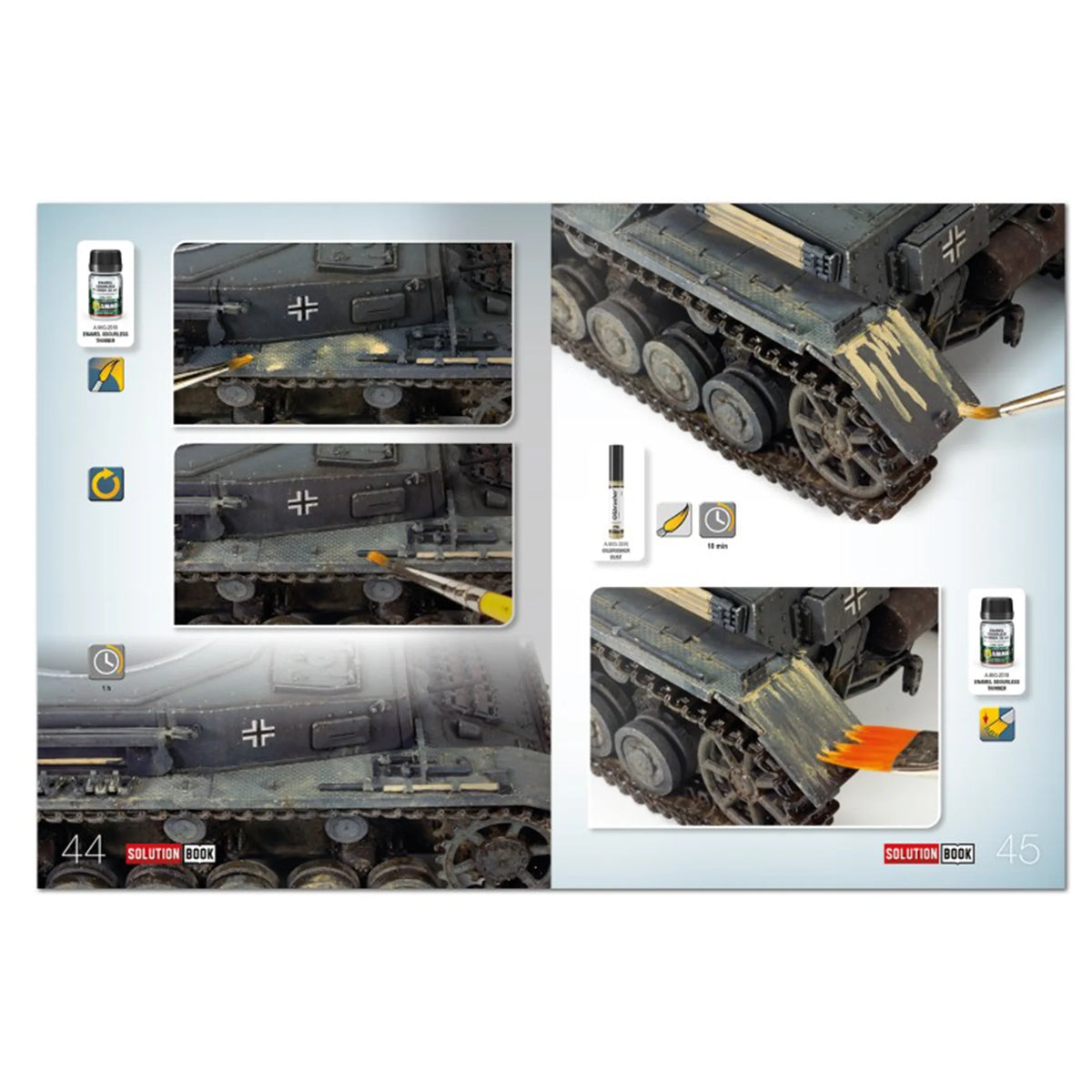 Ammo By Mig Solution Box Mini - WWII German Panzer Grey (Multilingual)