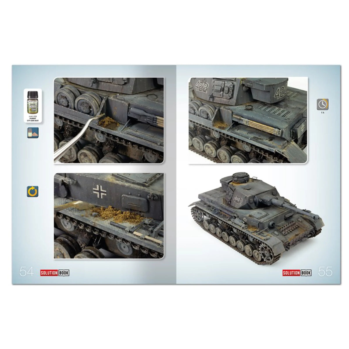 Ammo By Mig Solution Box Mini - WWII German Panzer Grey (Multilingual)