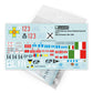 AMMO by MIG Decal Sheets - Axis Tanks & Vehicles Decal Set Vol. 4 - Italy & Romania 1941-1944 (1/35 scale)