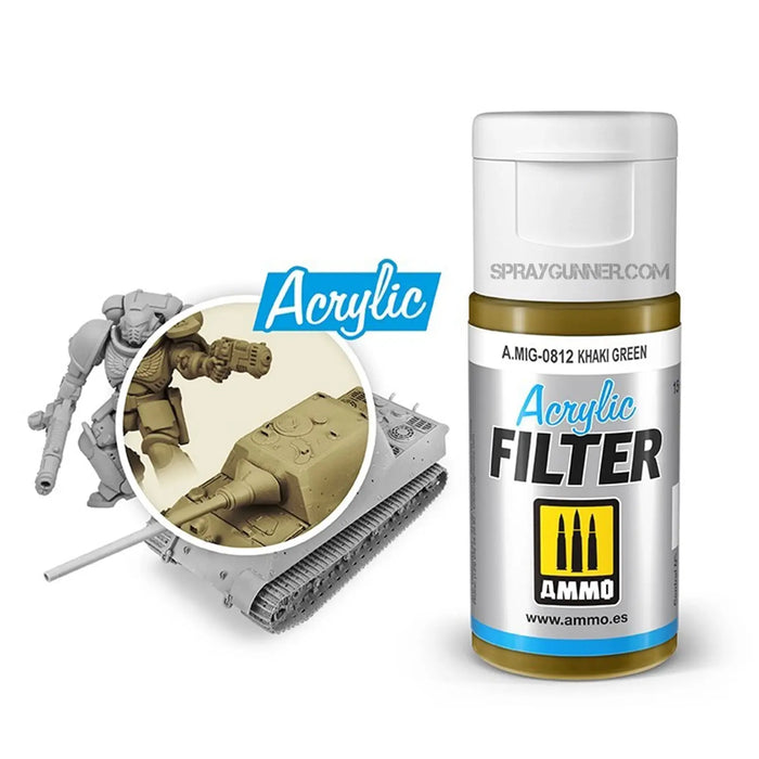 AMMO ACRYLIC FILTER Khaki Green