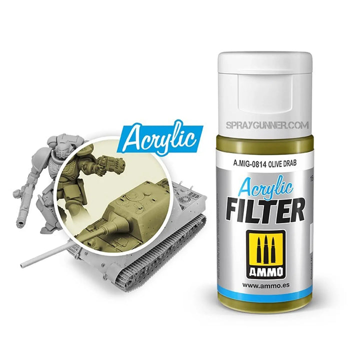 AMMO ACRYLIC FILTER Olive Drab