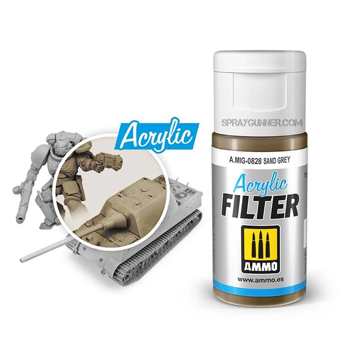 AMMO ACRYLIC FILTER Sand Grey