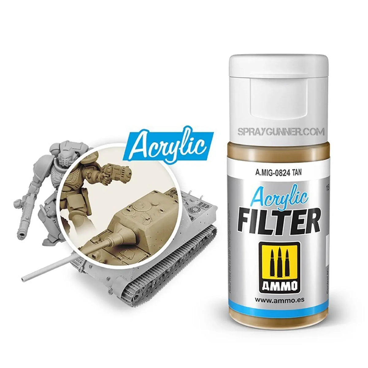AMMO ACRYLIC FILTER Tan