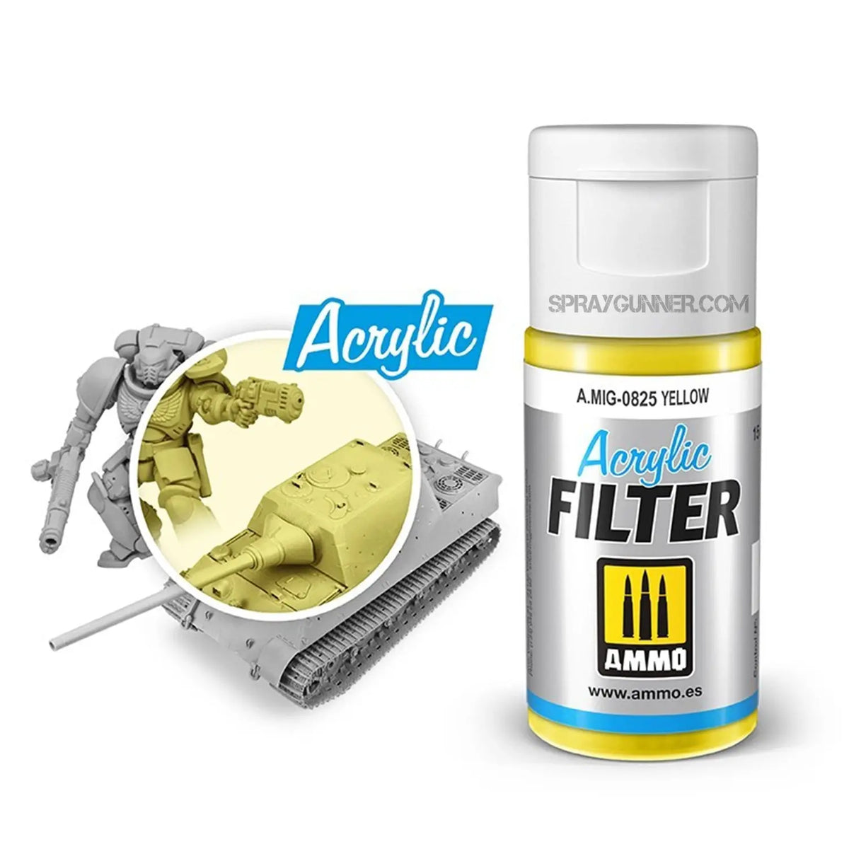 AMMO ACRYLIC FILTER Yellow