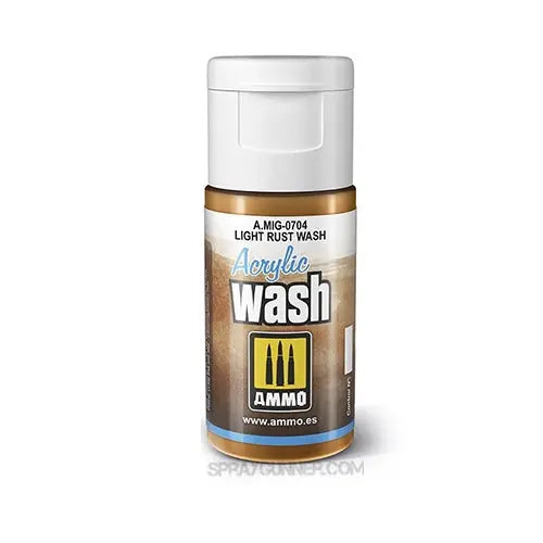 AMMO Acrylic wash Light Rust Wash