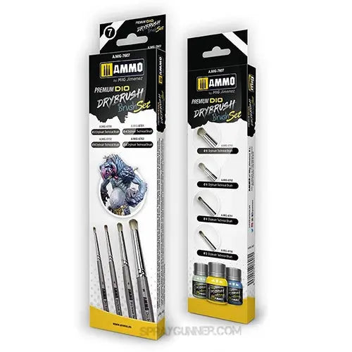 AMMO Premium Dio Drybrush Set
