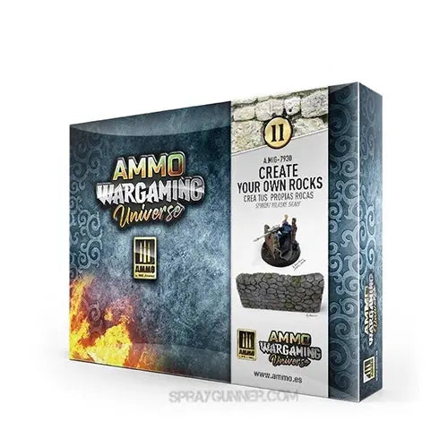 AMMO WARGAMING UNIVERSE 11 Box Set – Create your own Rocks