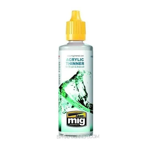 AMMO by MIG Acrylic - Auxiliary - Acrylic Thinner (60ml) AMMO by Mig Jimenez