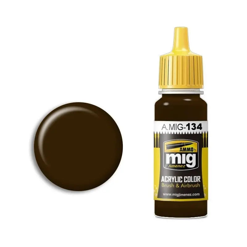 AMMO by MIG Acrylic - BURNT BROWN RED