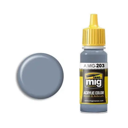 AMMO by MIG Acrylic - FS 36375 LIGHT COMPASS GHOST GRAY AMMO by Mig Jimenez