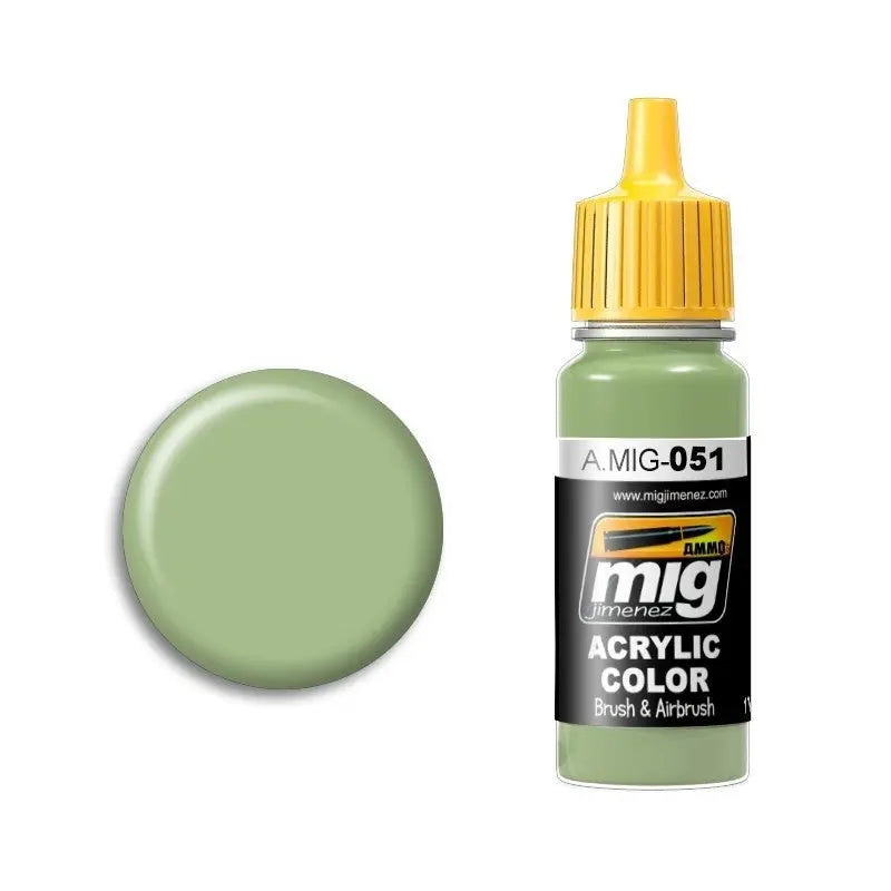 AMMO by MIG Acrylic - LIGHT GREEN KHV-553M