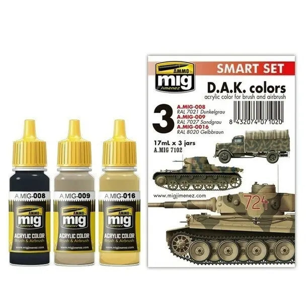 AMMO by MIG Acrylic Sets - AFRICA KORPS SET