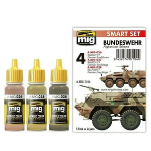 AMMO by MIG Acrylic Sets - BUNDESWEHR AFGHANISTAN SCHEME SET