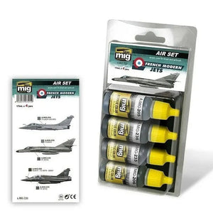 AMMO by MIG Acrylic Sets - FRENCH MODERN JETS