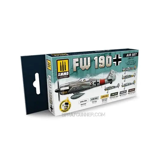 AMMO by MIG Acrylic Sets - FW 190 Air Set AMMO by Mig Jimenez