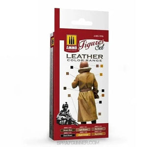 AMMO by MIG Acrylic Sets - LEATHER FIGURES SET AMMO by Mig Jimenez