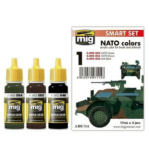 AMMO by MIG Acrylic Sets - NATO COLOR SET