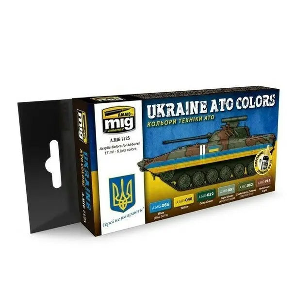 AMMO by MIG Acrylic Sets - UKRAINE ATO COLORS