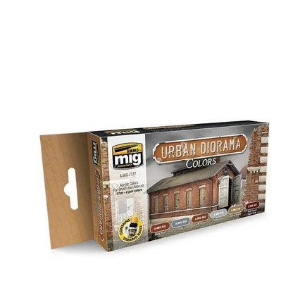 AMMO by MIG Acrylic Sets - URBAN DIORAMA COLORS