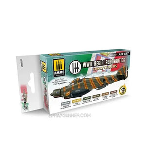 AMMO by MIG Acrylic Sets - WWII REGIA AERONAUTICA – EARLY COLORS AMMO by Mig Jimenez