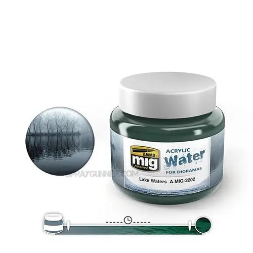 AMMO by MIG Acrylic Water LAKE WATERS AMMO by Mig Jimenez