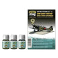 AMMO by MIG Aircraft Panel Line Wash Sets WWII Soviet Airplanes (Green & Black Camouflages) AMMO by Mig Jimenez