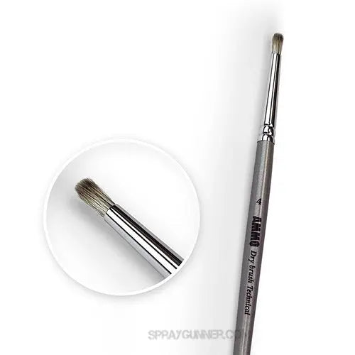 AMMO by MIG Brushes - 4 AMMO Drybrush Technical Brush