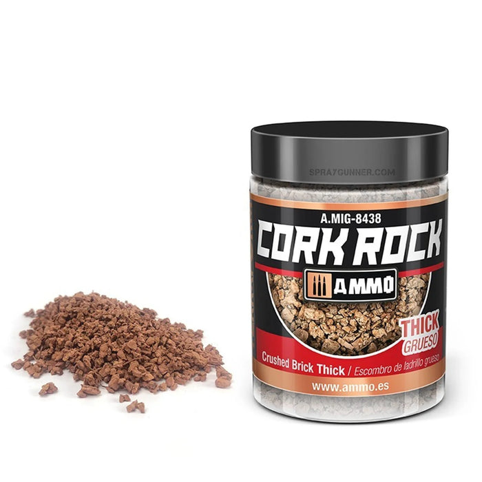 AMMO by MIG CREATE CORK Crushed Brick Thick (Jar 100mL)