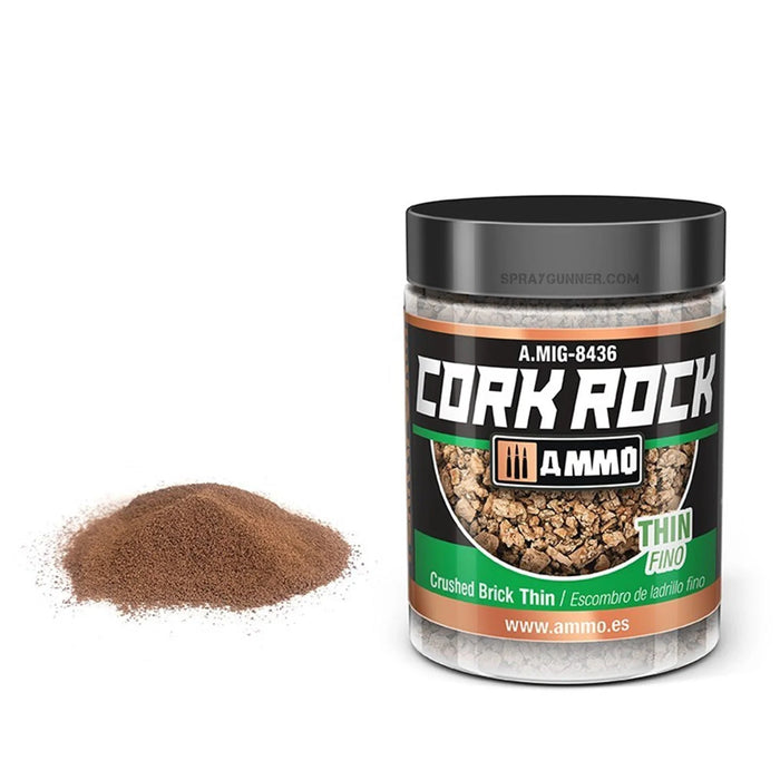AMMO by MIG CREATE CORK Crushed Brick Thin (Jar 100mL)