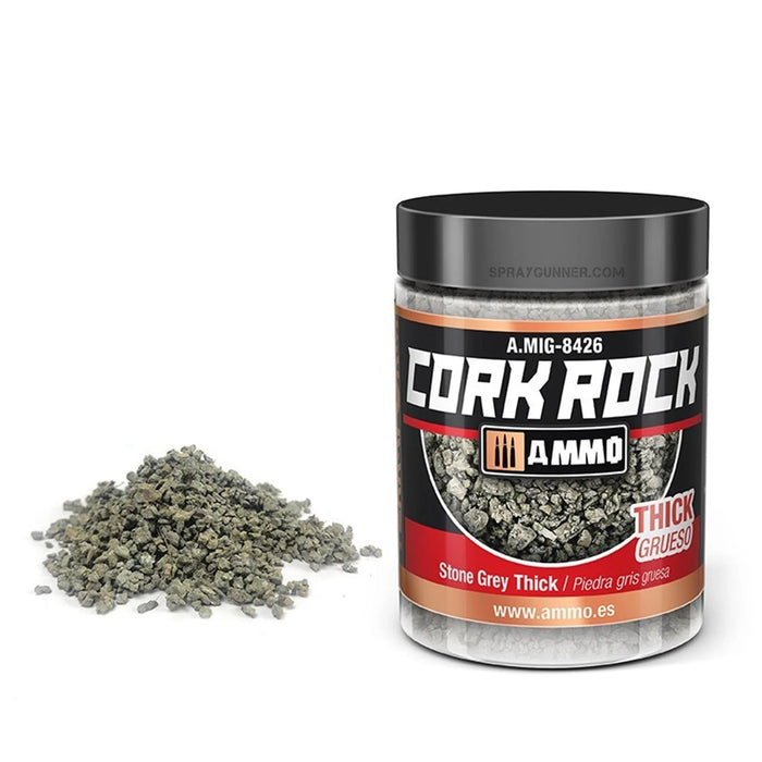 AMMO by MIG CREATE CORK Stone Grey Thick (Jar 100mL)