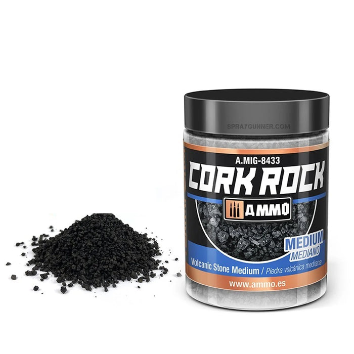 AMMO by MIG CREATE CORK Volcanic Rock Medium (Jar 100mL)