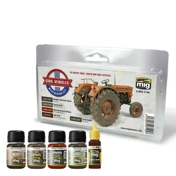 AMMO by MIG Civil Vehicles Weathering Set